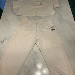 H&M Cream Casual Top